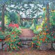 Hugo Friedrich Hartmann (Rosenberg/Westpr. 1870 - Bardowick 1960). The Garden. - Prix ​​des enchères