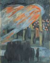 Käte Lassen (Flensburg 1880 - Flensburg 1956). Torches on the Beach.
