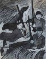 Käte Lassen (Flensburg 1880 - Flensburg 1956). Workers and Soldiers.