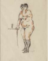 Georg Tappert (Berlin 1880 - Berlin 1957). Betty by a Table.