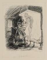 Max Slevogt (Landshut 1868 - Neukastel/Pfalz 1932). The Story of the Youth Who Went Forth to Learn What Fear Was I.
