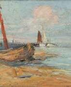 Waldemar Rosler. Waldemar Rösler (Striesen/Dresden 1882 - Arys/Ostpreußen 1916). Boats at the Courland Spit.