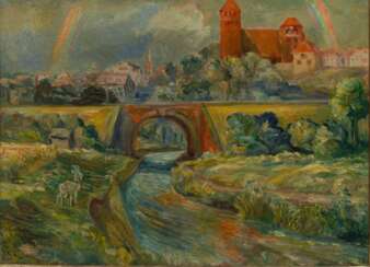 Alexander Kolde (Neuhaldensleben 1886 - Flensburg 1963). Ketrzyn under the Rainbow.