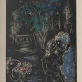 Marc Chagall (Witebsk 1887 - St.-Paul-de-Vence 1985). L'arbre vert aux amoureux. - photo 1