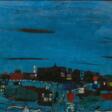 Arnold Fiedler (Hamburg 1900 - Hamburg 1985). Town by Night. - Prix ​​des enchères