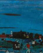 Arnold Fiedler. Arnold Fiedler (Hamburg 1900 - Hamburg 1985). Town by Night.