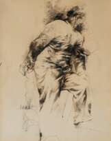 Willi Sitte (Kratzau/Tschechien 1921 - Halle/Saale 2013). Figure.