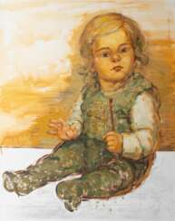 Bruno Griesel (Jena 1960). Seated Child.