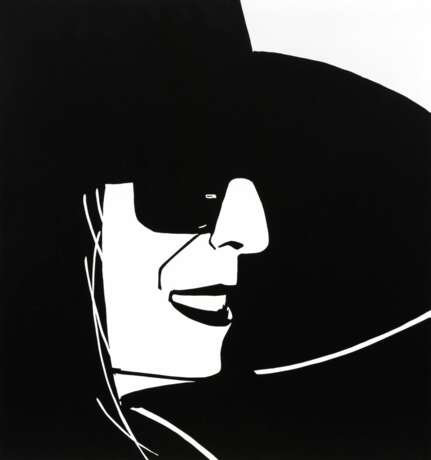 Alex Katz (New York 1927). Black Hat (Ada). - photo 1