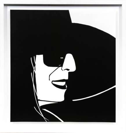 Alex Katz (New York 1927). Black Hat (Ada). - photo 2