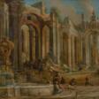 Franz Lorenz Viechter (München 1664 - Wien 1726). Caravanserai in Ruins. - Аукционные товары