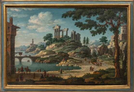 Alessandro Grevenbroeck (Dordrecht um 1695 - wohl Venedig nach 1748). Southern Coast. - photo 2