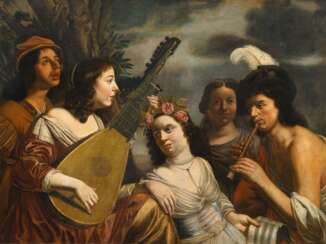 Jan Harmensz. van Bylert (Utrecht um 1597 - Utrecht 1671), zugeschr. Ein Konzert.