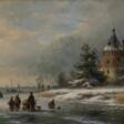 Andreas Schelfhout (Den Haag 1787 - Den Haag 1870), zugeschr. Winterlandschaft. - Auktionsware