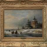 Andreas Schelfhout (Den Haag 1787 - Den Haag 1870), attr. Winter Landscape. - photo 2