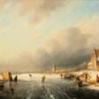 Jacob Jan Coenraad Spohler (Amsterdam 1837 - Amsterdam 1922). Extensive Winter Landscape. - Аукционные товары