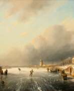 Jacob Jan Coenraad Spöhler. Jacob Jan Coenraad Spohler (Amsterdam 1837 - Amsterdam 1922). Extensive Winter Landscape.