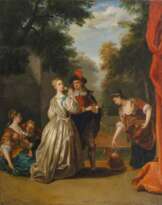 Deutscher Meister tätig 2. Hälfte 18. Jh. Allegorie des Geruchs.