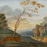 German Master active 19th cent. Companion Pieces: Neoclassical Landscapes. - photo 3