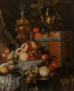 Pieter de Ring. Pieter de Ring (Leiden um 1615 - Leiden 1660), circle of. Still Life with Wanli Bowl and Aquilegia Goblet.