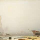Friedrich Preller d. J. (Weimar 1838 - Dresden 1901). Rocky Coast in Morning Mist. - photo 1