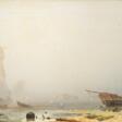Friedrich Preller d. J. (Weimar 1838 - Dresden 1901). Rocky Coast in Morning Mist. - Аукционные товары
