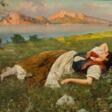 Bernardo Hay (Florenz 1864 - Neapel nach 1916). Ein Sommertag vor Capri. - Auktionsware