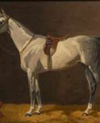 Emil Volkers. Emil Volkers (Birkenfeld 1831 - Düsseldorf 1905). White Horse.