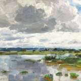 Alexander Koester (Bergneustadt 1864 - München 1932). Lake Shore with Dark Clouds. - photo 1