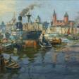 Eugen Dekkert (Stettin 1865 - Garmisch-Partenkirchen 1956). Port of Szczecin. - Auction prices