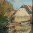Otto Heinrich Engel (Erbach/Odenwald 1866 - Glücksburg 1949). Wassermühle. - Auktionsware