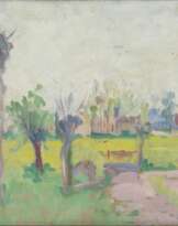 Arthur Siebelist (Loschwitz/Dresden 1870 - Hittfeld/Hamburg 1945). Willows.