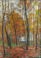 Hans Peter Feddersen (Westerschnatebüll 1848 - Kleiseerkoog 1941). Birch Wood.