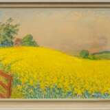 Heinrich Blunck-Heikendorf (Kiel 1891 - Kiel 1963). Blossoming Rape Seed. - photo 2