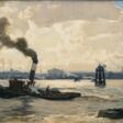 Erich Kips (Berlin 1869 - Berlin 1945). Hamburg Tug Boat. - Аукционные товары