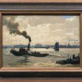 Erich Kips (Berlin 1869 - Berlin 1945). Hamburg Tug Boat. - фото 2