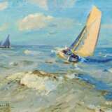 Poppe Folkerts (Norderney 1875 - Norderney 1949). Sailing Boats. - фото 1