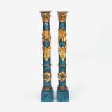 Paar dekorativer Rokoko-Säulen. - Foto 1