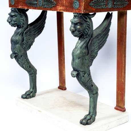 A Rare Gustavian Console Table with Sphinxes. - photo 3