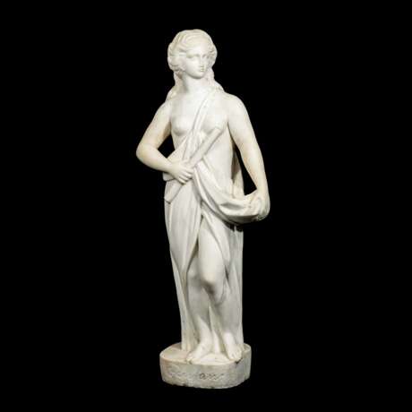 Paolo Fanfani (1823 - 1893), Italien. Weibliche Allegorie. - Foto 1