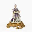 Johann Joachim Kaendler (Fischbach/Sachsen 1706 - Meissen 1775). A Japanese with Child and Ormolu Mounting. - Auction prices