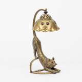 Exceptional Art Nouveau 'Cat Lamp'. - фото 1