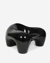 Jochen Claussen-Finks (1944). Schwarzer Seventies Lounge Chair.