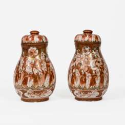 A Pair of Kutani Vases.