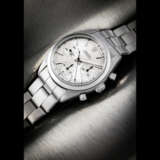 ROLEX. A RARE STAINLESS STEEL CHRONOGRAPH WRISTWATCH WITH BRACELET - фото 1