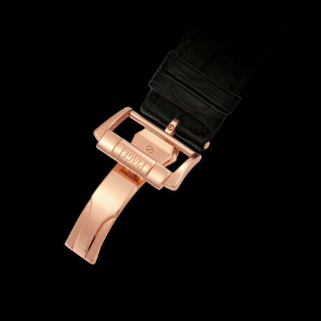 PIAGET. AN 18K PINK GOLD AUTOMATIC SKELETONISED TOURBILLON WRISTWATCH - Foto 3