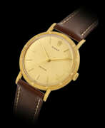 Overview. ROLEX. AN 18K GOLD WRISTWATCH WITH SWEEP CENTRE SECONDS