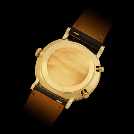 PATEK PHILIPPE. AN 18K GOLD DUAL TIME WRISTWATCH WITH 24 HOUR INDICATION AND BREGUET NUMERALS - фото 2
