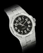 Vacheron Constantin. VACHERON CONSTANTIN. A STAINLESS STEEL AUTOMATIC BRACELET WATCH WITH SWEEP CENTRE SECONDS AND DATE