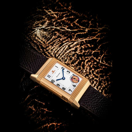 JAEGER-LECOULTRE. AN 18K PINK GOLD LIMITED EDITION MINUTE REPEATING WRISTWATCH - photo 1